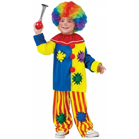 Big Top Clown Toddler Costume - Toddler Large