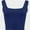 Deep blue, variant on Crop Tops for Women Basic Workout Tank Tops Woman Sleeveless Shirt Going Out Top