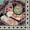 B/PEACH, variant on Chiffon Printed Jolina Print Fabric Sheer Paisley Rose Sewing Dressmaking Chiffon (AQUA/GREEN, HalfaYard)