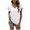 White, variant on Women's Ruffle Short Sleeve Tunic Tops V Neck Knit Ribbed T Shirts Blouses,Womens Summer Tops 2025 Casual V Neck Ruffle Cap Sleeve Blouse Shirts Basic Tunic Tops Spring Outfits