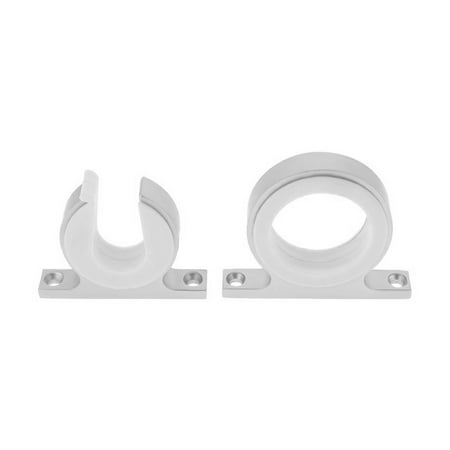 2 set Aluminum Snap Lock Rod and Reel Storage Hanger Rack Set for Boat car Van Fishing rod rack storage