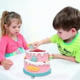 thumbnail image 4 of IMENGL Cake Bubble Machine Children's Toys Fully Automatic Sound And Light Large Bubble Birthday Gift Lighting Musical Plastic Cake Shape Automatic Soap Toy Bubble Machine For Kids 50ml Bubbles for, 4 of 9