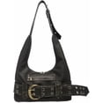 thumbnail image 1 of BotaniNest Shoulder Large Capacity Cool Girl Shoulder Adjustable Strap Belt Buckle Handbag Commute Travel Shopping Tote, 1 of 7