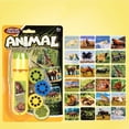 thumbnail image 4 of LNGOOR Slide Projector Torch Projection Light Small Torches lamp Flashlight Educational Learning Bedtime Night Light (Forest Animal), 4 of 6