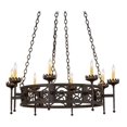 thumbnail image 5 of Meyda Tiffany 195754 Majella 8 Light 42" Wide Taper Candle Style Chandelier - French, 5 of 7