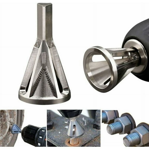 External Deburring Tool, High Quality Stainless Steel Chamfering Device For Safe And Efficient Repair Of Damaged Hardware