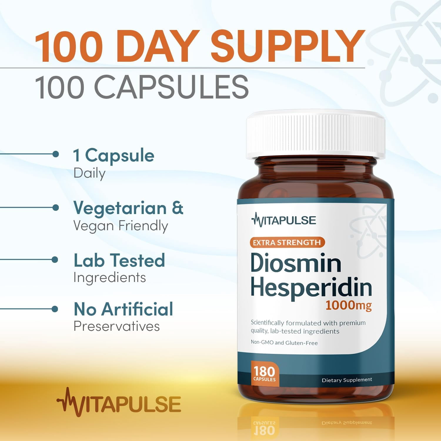 Astaxanthin 24mg with Lycopene 50mg Supplement, 100 Vegetarian Capsules, Non-GMO, Gluten Free