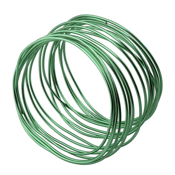 Bonsai Wires Aluminum Training Wire Anodized Line Craft Styling Fastener Garden 1Pc Dark Green Smile Home