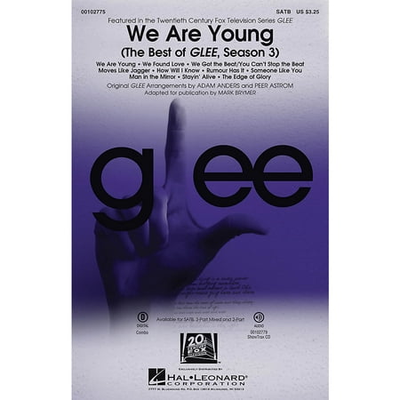 Hal Leonard We Are Young (The Best of Glee, Season 3 Medley) 3-Part Mixed by Glee Cast Arranged by Adam