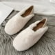 thumbnail image 4 of Zapatos de felpa para mujer, comodidad de otoño e invierno, además de zapatos de algodón cálidos de terciopelo, zapatos planos para el hogar, arrastre perezoso Wmkox8yii hj789, 4 of 9