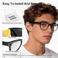 thumbnail image 5 of 20PCS LED Light Cover for Ray-Ban Meta Glasses, Light Blocker Covers Compatible with Ray_Ban Meta Accessories, Blackout LED Blocking Cover for Meta-Glasses, 5 of 6