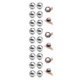 thumbnail image 3 of Ounissouiy 6Pcs Stainless Steel Ball Fashion Classic High-Precision Bearing Smooth Balls Female Decorations Jewelry Replacement Parts Type1, 3 of 6