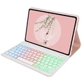 thumbnail image 1 of Case For Honor Pad X8 Case 10.1 inch 2022 Keyboard Cover Tablet Shell for Funda Honor Pad X8 Cover Russian Spanish Teclado Funda pink key case Spanish, 1 of 6