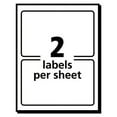 thumbnail image 4 of 2Pc Avery Avery Printable Adhesive Name Badges, 3.38 X 2.33, Red Border, 100-Pack, 4 of 5