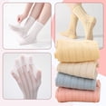 thumbnail image 6 of Bocaoying 8 Pairs Womens Ruffle Socks, Comfortable Frilly Socks, Exquisite Lettuce Socks, Princess Style Dress Crew Socks Lolita Gift for Ladies Girls, 6 of 7