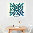 thumbnail image 2 of Orinice  Bauhaus Mid Century Modern Wall Art Retro Exhibition Posters Prints Green Boho Geometric Abstract Minimalist Wall Decor Pictures for Bedroom iving Room Dining Room UNF 16x12in, 2 of 6