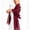 Red, variant on Soft Chiffon Scarfs Shawls and Wraps for Evening Dresses Wedding Shawl Wraps Bridal Scarve for Women, Wine Red