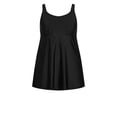 thumbnail image 3 of Avenue Women's Plus Size Empire Swim Dress, 3 of 5