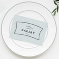 thumbnail image 5 of StoneRidge Classy Disposable White Plates, Silver Trim Plastic Party Plates, 50 Pieces, 5 of 5