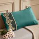thumbnail image 5 of Luxury Embroidered Pillowcases Set of 2, Elegant Lace Trim Pillow Covers, Soft Brushed Hotel Quality Bedding, Skidproof Decorative Pillow Shams for Home Decor, Reactive Dye Washable Pillow Case, 5 of 7