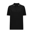 thumbnail image 6 of Htigea Womens Mesh Breathable T-Shirts Short Sleeve Athletic Tops Quick Dry Moisture Wicking Tennis Sport Tee Lightweight Summer T Shirts Black XL, 6 of 8