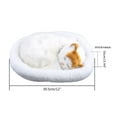 thumbnail image 5 of SDFGTstore Plush Breathing Animal with Mat Simulation Furry for Doll Birthday Festival Gift, 5 of 18