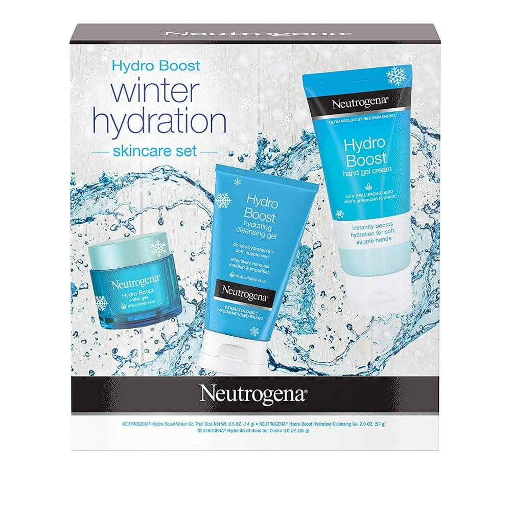 Neutrogena Hydro Boost Winter Gift Set With Hyaluronic Acid Gel Cream