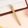 thumbnail image 6 of Retractable Erasable Gel Pens, 0.5Mm Fine Point Erasable Pen, Smooth Writing for Note Taking Marking Planner Crossword Puzzles, 3 Ml (Gold), 6 of 7