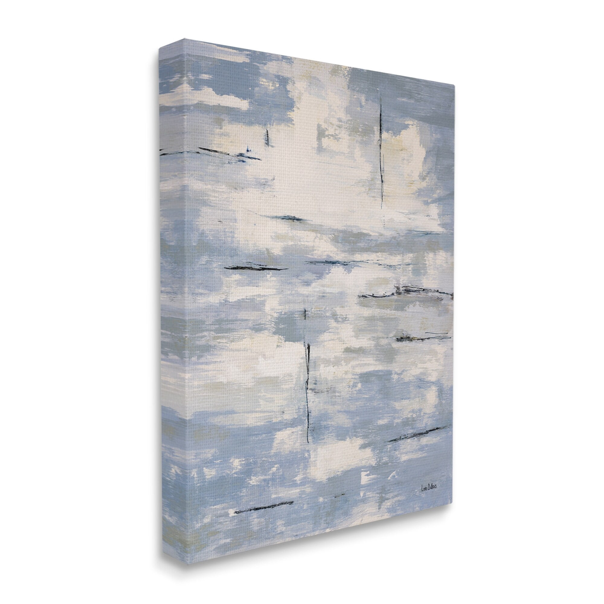 Stupell Industries Fishing Lines River Edge Water Sky Reflection ,16 x 20, Design by Lori Dubois