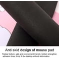 thumbnail image 4 of Alfombrilla de ratón para adolescentes con dibujos animados de Kawaii para escritorio, teclado, portátil, mesa de oficina (morado), 4 of 5