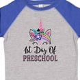 thumbnail image 4 of Inktastic 1st Day of Preschool Unicorn Back to School Girls Toddler T-Shirt, 4 of 5