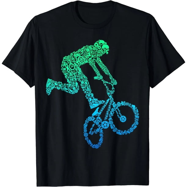 Playera de BMX para Niñas - Acrobacias y Carreras de Bicicleta