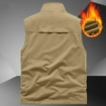 thumbnail image 5 of LIaqionyy Big and Tall Vest for Mens Fleece Lined Sleeveless Jacket Warm Winter Outerwear with Pocket, 5 of 7
