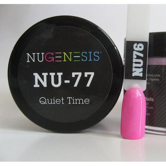 NUGENESIS Nail Color Dip Dipping Powder 1.5oz/jar - NU77 Quiet Time