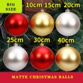 thumbnail image 3 of Large Christmas Spheres, Home Decoration Ball, Tree Ornament, Big Balls, 2023, 3 of 5