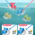 thumbnail image 4 of Fishing Toys Hook Electric Spin with Music Size Models Optional Blue and Pink Toys and Gifts for Kids Cute Stickers Practise, 4 of 6