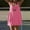 Hot Pink, variant on TMOYZQ Women Tennis Jumpsuits with Built in Shorts Summer Sleeveless Workout Athletic Rompers with Pockets for Vacation