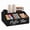 Black-1, variant on WLGJL Coffee Station Organizer for Counter, Wood Pods Holder Storage Basket, Tea Condiment Storage Organizer, Coffee Bar Decor for Accessories Organizer