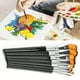 thumbnail image 4 of Juego de Pinceles de Pintura Profesional de 8 Piezas, Pinceles de Pintura Al óleo Pinceles de Cerdas Naturales Pinceles de Nailon de Artista para Pintura de Acuarela Al óleo Acrílica Ecomeon no, 4 of 4