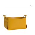 thumbnail image 3 of Storage Basket Leather Organizer Holder Container Box Stationery Sundries, 3 of 9
