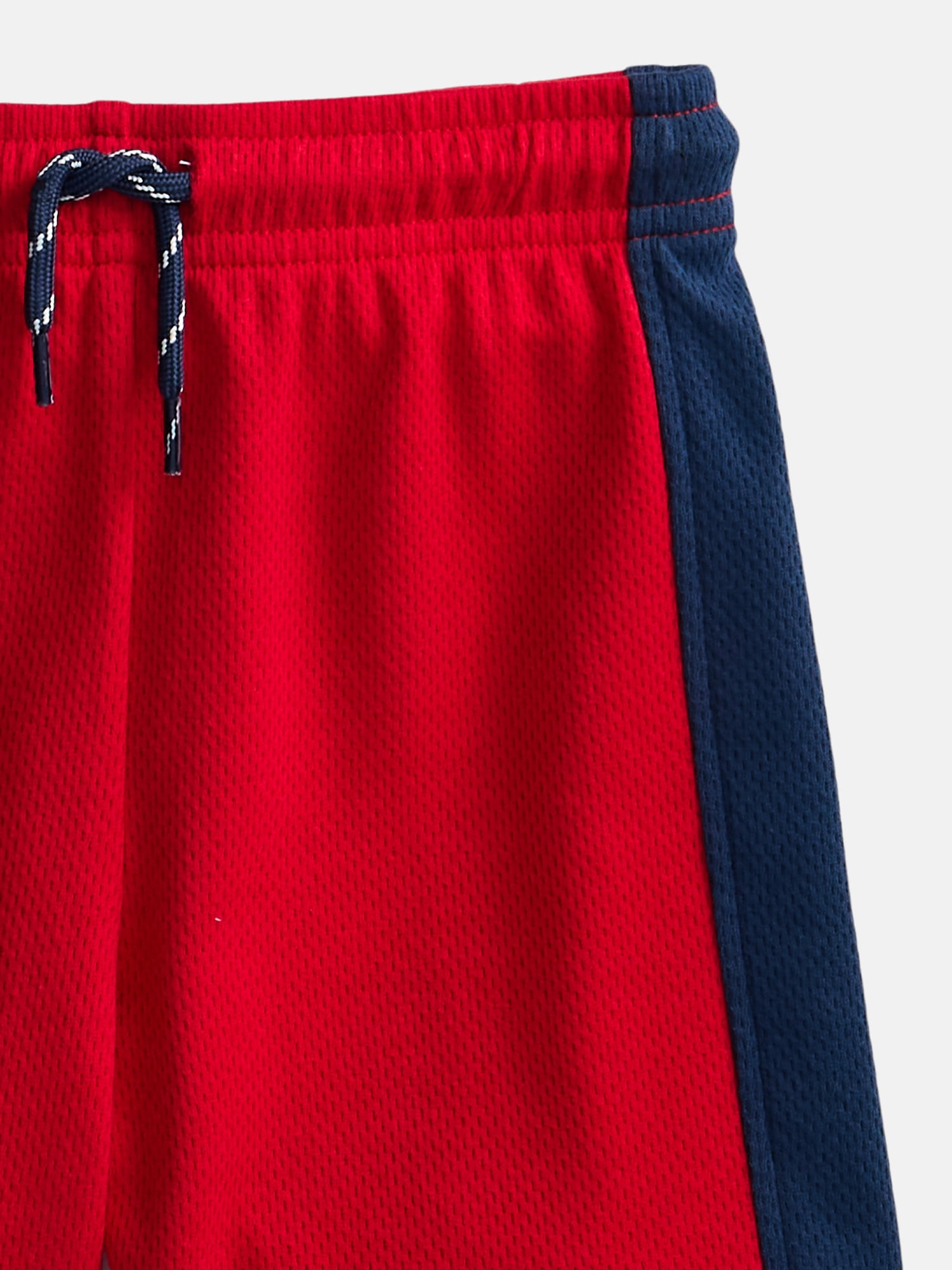 Wonder Nation Toddler Boys Patriotic Sleeveless Basketball Jersey and Shorts Set, 2-Piece, Sizes 12M-5T