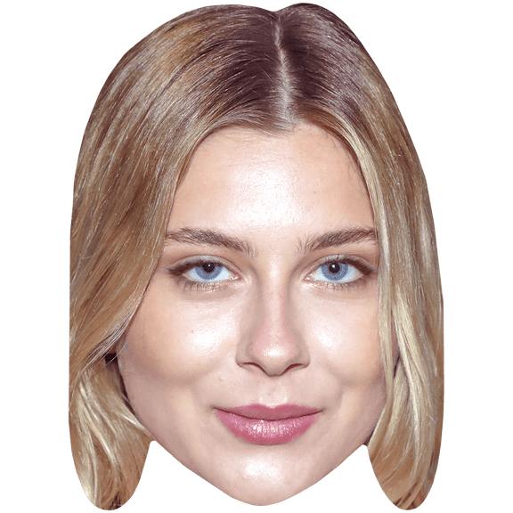 Natalia Panzarella (Pout) Celebrity Mask, Flat Card Face, Fancy Dress Mask