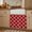 Red, variant on Red Morocco Cabinet Curtains 28"W x 35L, Geometric Moroccan National Abstract Art Under Sink Skirt for Bathroom Vanity Kitchen Self Adhesive, Dust-Proof Privacy Curtain for Closet Shelves Laundry