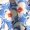 Blue, variant on XXWXYD Girls 𝖥loral Dress Casual Dress Cute Comfortable Spring Summer Autumn Middle Older Children Everyday Outfit Play Dress 𝖥loral Print Design