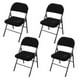 thumbnail image 1 of 4 Pcs Folding Chair Split Seat Cover For Party Wedding HomeP2025041100359, 1 of 5