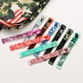 thumbnail image 3 of LEIXIUER 22mm Soft Nylon Camouflage Watch Bands Compatible for Samsung Galaxy Watch 46mm/Samsung Galaxy Watch 3 45mm/Gear S3 Frontier/Classic,Sport Strap Wristband Replacement Bracelet,army green, 3 of 7