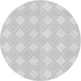 thumbnail image 1 of Ahgly Company Indoor Round Patterned Platinum Gray Area Rugs, 6' Round, 1 of 1