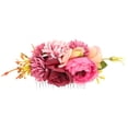 thumbnail image 1 of Miangastore Hair Comb Red Cloth Metal 1 Piece 7.1X3.9In, 1 of 9