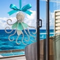 thumbnail image 2 of 3D Handmade Saltburn-by-the-Sea Natural Sea Glass Ornament, Artisan-Crafted Frosted Coastal Hanging Decor, Beachy Gift for Ocean Lovers Home Car Bedroom, 2 of 4