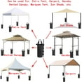 thumbnail image 5 of Industrial Grade Canopy Weight Bags for   Tent - 4 PCS Round Sand Bags (.6X20 INCH), 5 of 6